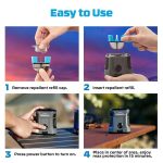 Thermacell Rechargeable Mosquito Repeller 40hr Refills Multicoloured - Image 4