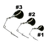 Tackle Tactics Jig Spinners Silver - Image 2