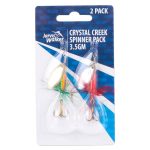 Jarvis Walker Crystal Creek Spinner Lures 2 Pack