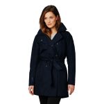 Helly Hansen Women's Welsey II Insulated Trench Coat 598 Navy X Large