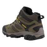 HI-TEC Men's Ravus Vent Lite Mid Waterproof Hiking Boots Smokey Brown & Taupe Gold - Image 2