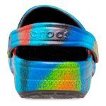 Crocs Kid's Spray Dye Clog Black & Multicoloured - Image 4