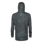 Gillz Pro Series UV Hooded Long Sleeve Performance Fishing Shirt Rifle Green Burnt - Image 7