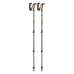 Leki Khumbu Lite Walking Poles Pair Anthracite & Mango