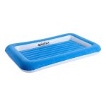 Spinifex Kids King Single Flocked Airbed Blue King Single