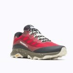Merrell Men's Moab Speed Vent Low Hiking Shoes Dahlia - Image 5