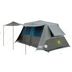 Coleman Instant Up 8 Person Darkroom Tent with LED Grey & Silver - Image 7