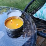 Waxworks Flat Tin Tropical Strength Candle 2 Pack Multicoloured 2 Pack - Image 2