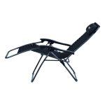 Oztrail Daybreak Sun Lounger Black - Image 6