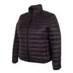 Cape Women's Eco Lite Lightweight Plus Size Puffer Jacket Black - Image 3