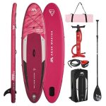 Aqua Marina Coral 10'2'' Inflatable SUP with Paddle Pink