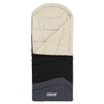 Coleman Mudgee Tall 0° Sleeping Bag Black Black & Grey - Image 3