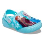 Crocs Kids' Funlab Frozen II Clogs Ice Blue