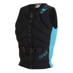O'Neill Invert L50 Women's PFD Black & Aqua