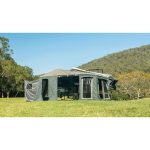 Austrack Savannah X Forward Fold Rear Slide Camper Trailer Grey - Image 18