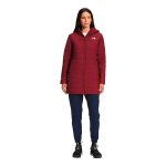 The North Face Women's Mossbud Insulated Reversible Parka Cordovan - Image 4