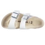 Birkenstock Women's Arizona Birko-Flor Sandals White - Image 3