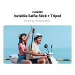 Insta360 2-in-1 Invisible Selfie Stick & Tripod Black - Image 2