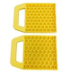 Spinifex Stabiliser Jack Pad 4 Pack Yellow - Image 3