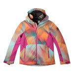 O'Neill Youth Girl's Adelite AOP Snow Jacket Dark Blue Fade Halftone - Image 3