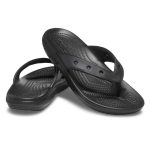 Crocs Unisex Classic Flip Thong Black - Image 2