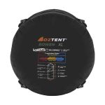 Oztent Bowen XL 1° Sleeping Bag Black/Green Black & Green - Image 8