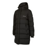 Cederberg Youth Girls' Longline Hooded Puffer Jacket Black - Image 3