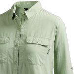 Mountain Designs Women's Wilpena II Long Sleeve Shirt Laurel Green - Image 8
