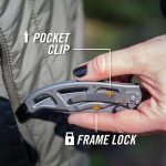 Gerber Mini Paraframe Fine Edge Knife - Image 4