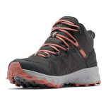 Columbia Women's Peakfreak II Outdry Waterproof Mid Hiking Boots Dark Grey & Dark Coral - Image 7