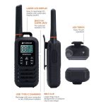 Ecoxgear 1 Watt UHF CB Radio Handheld Twin Pack Black 1W - Image 3