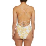 O'Neill Women's Olivia Marbella Print One Piece Swimsuit Aqua - Image 4