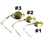 Tackle Tactics Tribe Olympic Jig Spinner Pack Gold - Image 2