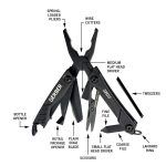 Gerber Pledge Clip Folding Knife + Dime Multitool Gift Set Black - Image 7