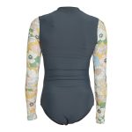 O'Neill Girls Long Sleeve Surfsuit Gunmetal Floral - Image 6