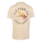 Gondwana Men's Flyfish Tee Vanilla - Image 2
