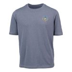 Body Glove Youth Short Sleeve Logo Surf Rash Vest Tee Blue Marle