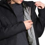 The North Face Women's Clementine Triclimate Jacket TNF Black & Medium Grey Heather - Image 3