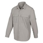 Cederberg Men's NFZ Hike Shirt Light Grey - Image 8