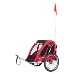 Fluid Convertible Child Trailer Rapid Red - Image 8
