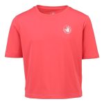 Body Glove Youth Girl's Short Sleeve Logo Surf Tee Pink Punch