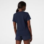 Helly Hansen Women's F2F Organic Cotton Tee Navy - Image 2