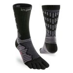 Injinji Unisex Ultra Run Crew Socks Obsidian - Image 2