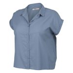 Cape Women's Elowen Plus Size Short Sleeve Shirt Cornflower - Image 3
