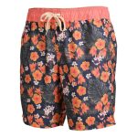 Cape Men's Wildflower Volley Shorts Navy - Image 3