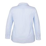 Cape Women's Ariana Long Sleeve Shirt Plus Size Azure Stripe - Image 3