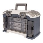 Plano 728 3600 Angled System Tackle Box Blue & Clear - Image 3