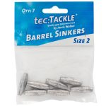 Jarvis Walker Tec Tackle Barrel Sinkers Silver - Image 2