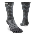 Injinji Unisex Outdoor Midweight Crew Merino Sock Slate - Image 2
