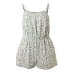 Cape Youth Girl's Floral Pattern Playsuit Floral